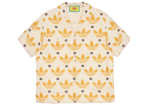 gucci adidas bowling shirt